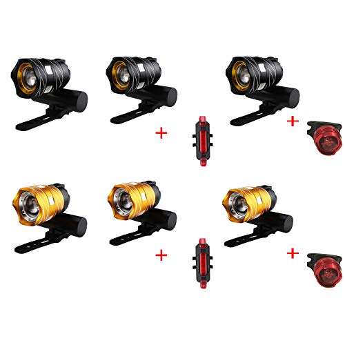 Abcidubxc T6 LED USB Line MTB Ultra Luminoso Luce