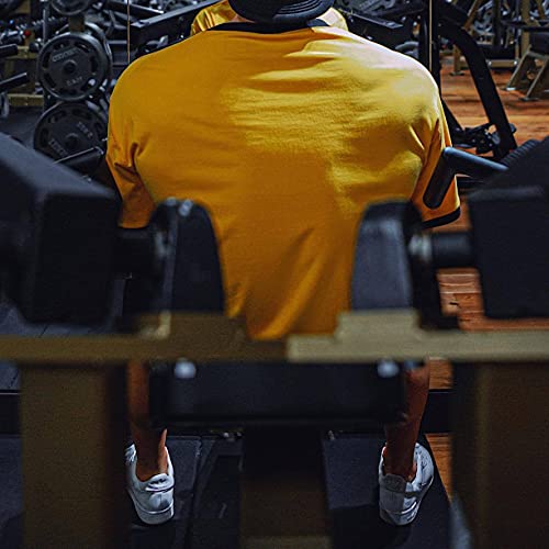 Image of Magiftbox Workout Shirts Short Sleeve Oversized Hipster Loose Gym Shirts Basketball Hip-hop Street Style T-Shirts for Men T44