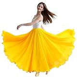 maxi faldas largas blancas Cómoda cintura elástica: esta falda de gasa tiene un diseño elástico en la cintura. Cintura de la falda: aproximadamente 26,77 pulgadas a 42,51 pulgadas (68 cm a 108 cm); largo de la falda: aproximadamente 36,22 pulgadas (92 cm).