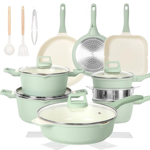 Romswi 23-Piece Non-Stick Cookware Set