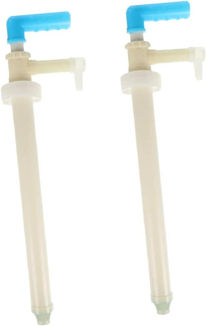 2pcs Manual Oil Transfer Pump Hand Pump Tool for Gas Water Liquids Easy Design for Household Emergency Use
