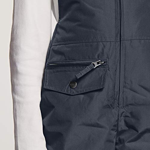 Tsla Kids & Boys And Girls Winter Snow Bibs, Waterproof Insulated Snowboard Overalls, Windproof Ripstop Ski Pants, Snow Bib Overall Charcoal Blue, 16 #TOP5