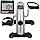 Mini Exercise Bike, himaly Under Desk Bike Pedal Exerciser Portable Foot Cycle Arm & Leg Peddler Machine with LCD Screen Disp