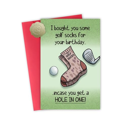 Funny Golf Birthday Cards & Gifts for Men Women