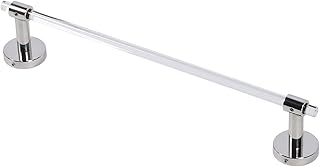 Minimalist Acrylic Bathroom Towel Towel Holder Rod Minimalist Acrylic Wa...