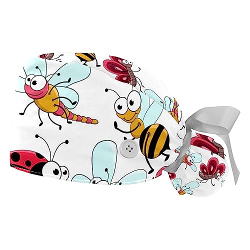 Berret bouffant de travail mixte bandeau sueur réglable VERED