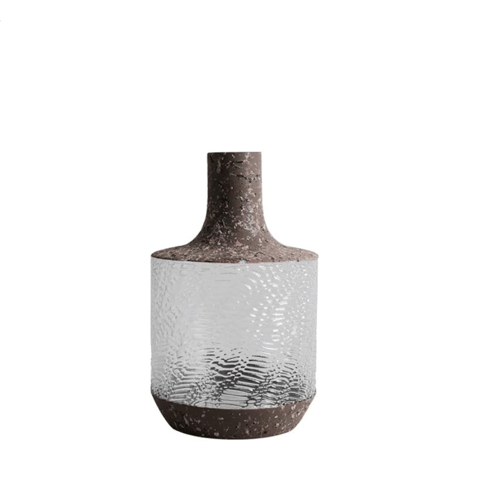 Vase à relief en marbre pour décoration de bureau et salon moderne