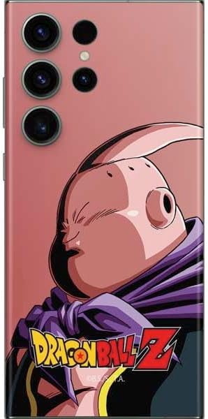 Vista 37 de Skinit Calcomanía para teléfono compatible con Galaxy S23 Ultra, diseño de retrato con licencia oficial de Dragon Ball Z Vegeta Negro - DRGNBZ17