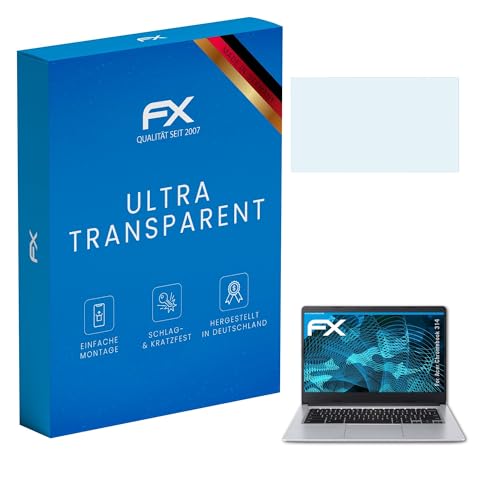 atFoliX Schutzfolie kompatibel mit Acer Chromebook 314 Folie, ultraklare FX Bildschirmschutzfolie (2X)