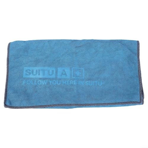 Toalla de piel de gamuza súper absorbente con forro polar coral para todas las aplicaciones de limpieza (35 x 75 cm)