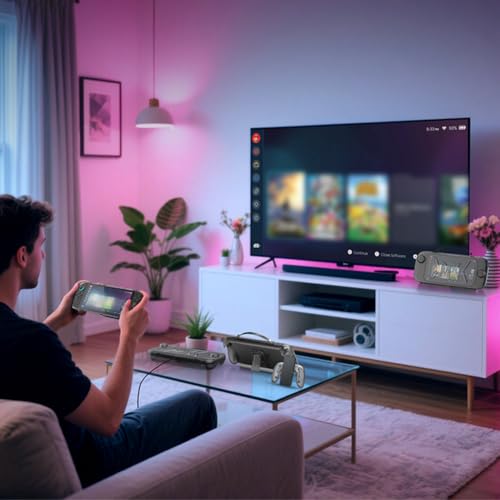 Carcasa para Switch 2 de alta resistencia protector TPU duradero con soporte 4