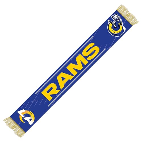New England Patriots Los Angeles Rams NFL Schal Fanschal Scarf ** Team HD Knitted Jaquard Scarf ** in 145 x 20 cm