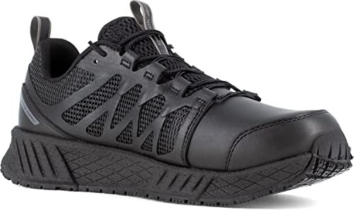 Reebok Work Floatride Energy Tactical, Men's, Black, Athletic Style, Composite Toe, Eh, Slip-Resistant Work Shoe (11.0 W) #TOP2