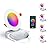 [4 Pack] CLOUDY BAY 4inch Smart Wifi LED Recessed Lights,RGBCW Color Changing Recessed Lighting,Compatible with Alexa and Google Home Assistant,No Hub Required,10W 2700K-6500K,CRI90+ WET Location