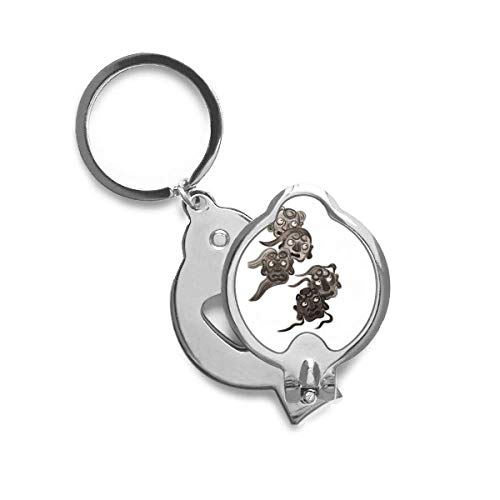Coupe-ongles Encre de Chine trimmer style gobelins monstre pédicure manucure