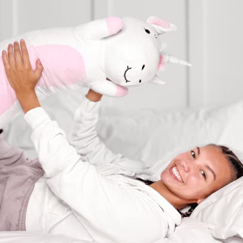 Cuddle Paws Unicorn Big Stuffed Animal Body Pillow Plush 23 Inches, Kawaii Toys, Cute Giant Stuffed Animals, Gift For Girlfriend, Soft Big Plushies Kawaii Stuff Gift For Kids And Adults #TOP5