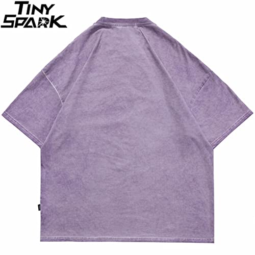 T-shirt Harajuku en coton ample pour vos sorties urbaines d'été