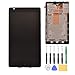 LCD Display Touch Screen Digitizer Assembly with Frame for Nokia Lumia 1520(Black)