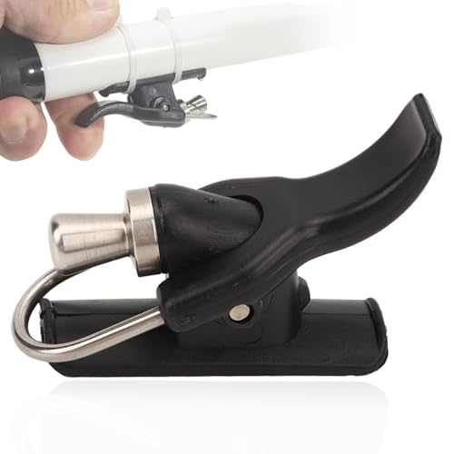 equlup Fishing Casting Trigger, Surf Fishing Trigger Aid Sea Fishing Casting Trigger Marine Fishing Rod Clamp Thumb Button Trigger Safety Finger Protector for Fishing