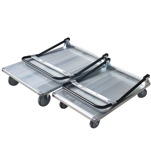 Carretilla plegable de aluminio para carga y almacenaje miniatura 4