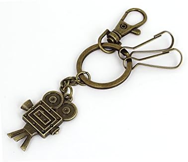 Ruilogod Metal Camera Shaped Keychain Keyring Key Ring Purse Decor Bronze Tone (id: 699 102 c01 980 fcd image 4