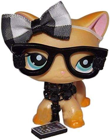Custom Nerd LOT Clothes Compatible for Cat Littlest Pet Shop Toy / Accessories for LPS CAT/DOGCAT/Dog NOT Included