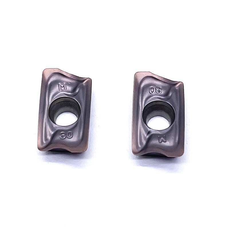 10 Uds AOMT123608-PEER-M VP15TF herramientas de torneado externo inserto de carburo herramienta de corte de torno inserto de torneado