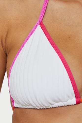 Trina Turk Women's Maori Triangle Bikini Top, Adjustable, Tie Back, Swimwear Separates4