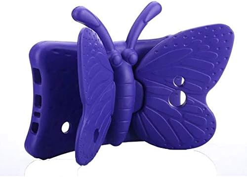 for Galaxy Tab A/A6 7.0, Tab 3 Lite 7.0, Tab 4 7.0 Case, BAUBEY Kids Butterfly Case for Samsung Galaxy Tab A/A6 7.0 SM-T280 T285, Tab 4 7.0 SM-T230 T235 T237, Tab 3 Lite 7.0 SM-T110 T111 T113, Pink