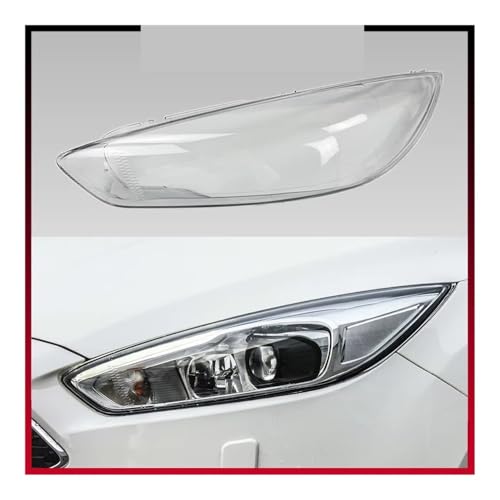 Couvercle lentille phare pour Focus 2015-2018 coque de remplacement transparent