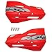 Zeta XC Protector CR RED Hand Shields (Pair) for Armor Handguards