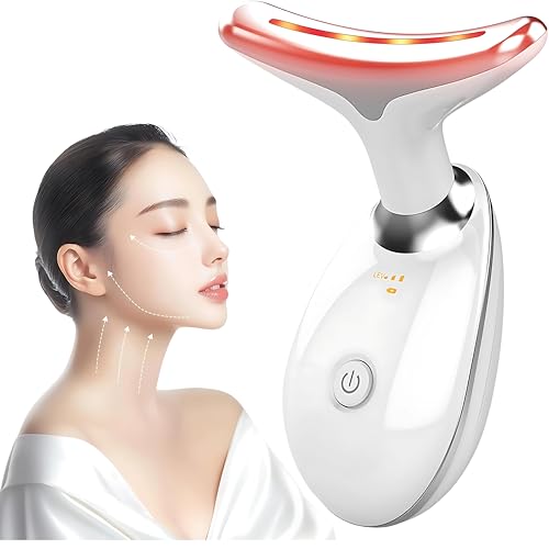 Lux Cove 7-in-1 LED Facial Sculptor, 2025 New Upgrade Skin Tightening Anti-Wrinkle Beauty Toning Device, Face Sculpting Neck Lift Device 7 LED Colors - Skin Tightening Machine