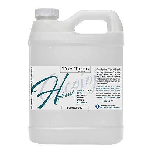 Tea Tree Hydrosol 32 Oz - Toner For Face Floral Tea Tree Water Cleansing Hydrating Face Mist, For Hydration Pure And Natural Tea Tree Hydrosol For All Skin Types #TOP1