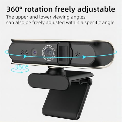Webcam Windows Hello 1080p déverrouillage visage PC fixe portable