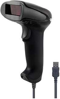 NETUM Handheld Laser Barcode Scanner Portable USB Wired 1D Cable Reader Bar Code for POS System Supermarket NT-2012