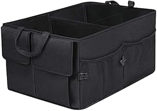 Car Boot Organiser, Large Anti Slip Car Boot Tidy Storage, Foldable Car Tidy Storage Bag, Durable Interior Declutter Boot Tidy Bag, Super Large Volume, Durable for All Vehicle