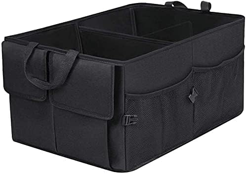 Car Boot Organiser, Large Anti Slip Car Boot Tidy Storage, Foldable, Durable Interior Declutter Tidy Bag, Super Large Volume for All Vehicle