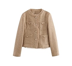 ★GENERAL IDEA★ WOMAN Wool Knit Tweed Jacket [BLACK] / WBD3 Embroidered GG wool tweed jacket in grey | GUCCI® US