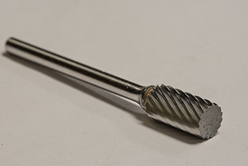 Fresa de carburo sólido corte simple SA-51 1/4" x 1/2" miniatura 3