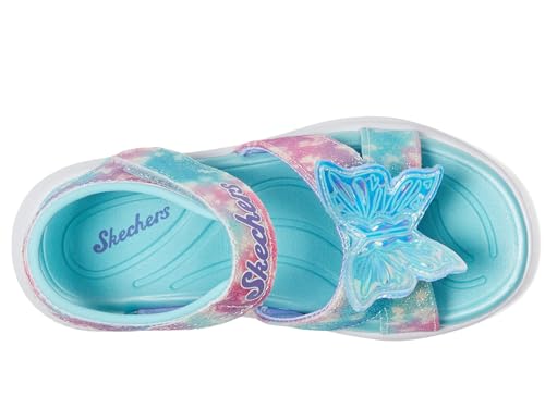 Skechers Girl's Jumpsters Sandal Butterfly Brites Aqua