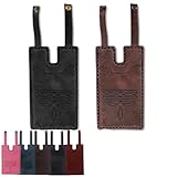 ROYNRAU Western Boot Wallet with Snap Strap for Women, 2026 Fashion Handcrafted Leather Wallet Boot Credit Card Holder Carry All Small Wallets (Black+Brown)