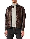 Piel de cordero REPLAY M8246 .000.84404 Chaqueta de Piel, 20 marrón Oscuro, XS para Hombre