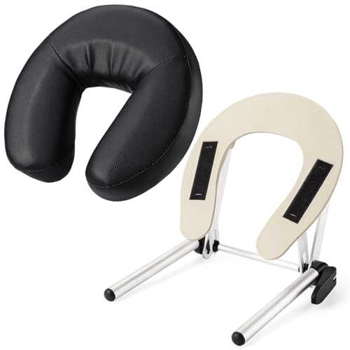 Massage Table Face Cradle & Pillow, Adjustable Massage Spa Bed Headrest by Udefineit - Image 2