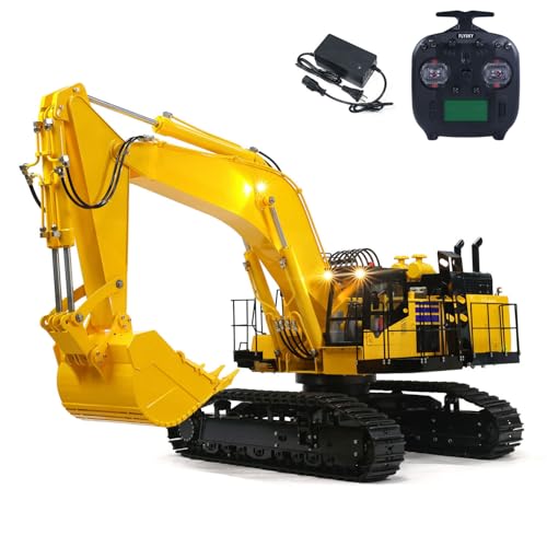 Toucan RC Hobby 1/8 RC excavadora hidráulica escala PC1250 metal Heavy Duty vehículo de construcción para adultos