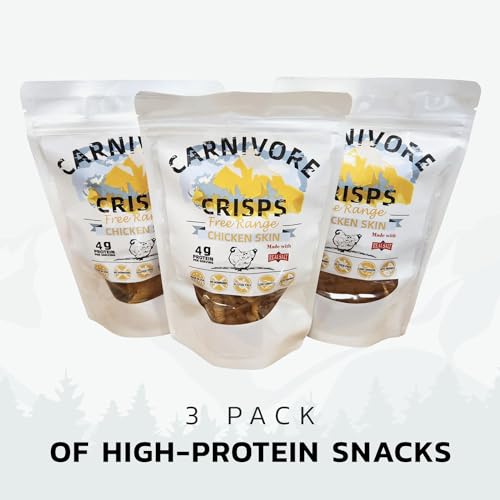 Carnivore Crisps, Chicken Skin, Mary’s Chicken skins, High Protein, Keto & Carnivore Diet Approved, Gluten-Free, No Hormones, 1.5 oz (Pack of 3) - Thumbnail 4