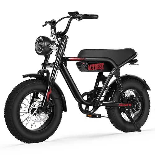 ACTBEST 16'/20'/26' Fat Tire Electric Bike for...