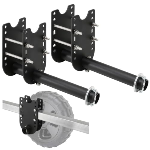 Knmuoep Boat Lift Wheel Kit, Heavy Duty Adjustable Boat Lift Wheel Bracket