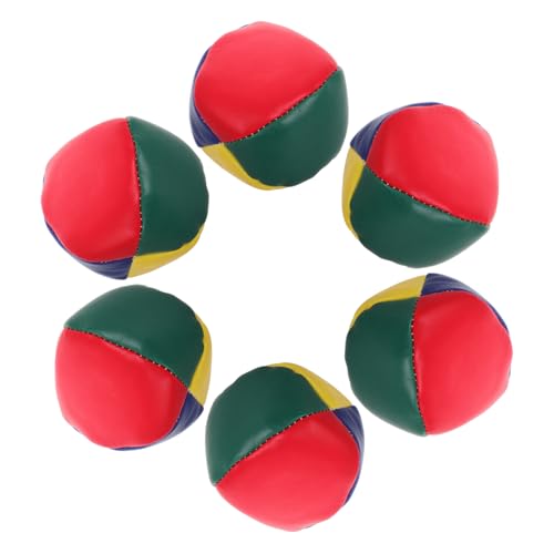 Toddmomy 6 Pack Boys and Girls Bean Bag Toss Game Set Small Bean Bags for Preschooler Outdoor Indoor Game Accessories Bag Toss Toys