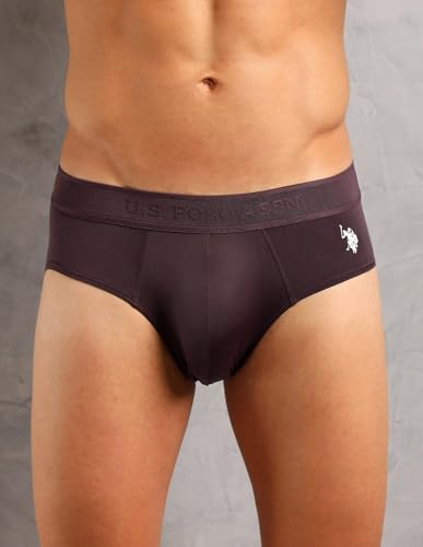 Image of U.S. Polo ASSN. Men's AB001 Microfiber Brief with Quick Dry Feature - Pack of 1