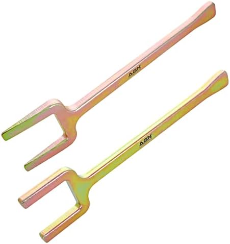 ABN Axle Popper Kit - 2 Piece Inner CV Axle Removal Tool Set CV Popper Wedge and Shim Ball Joint Separator Tools